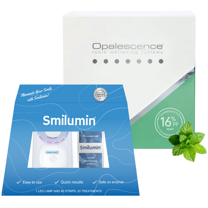 Smilumin-bleekset met Opalescence 16% gel