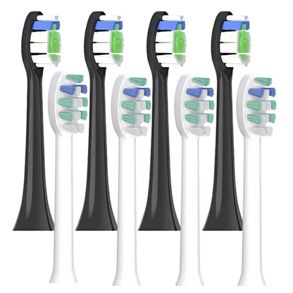 Sada 8 Kompatibilných Hlavíc Pre Zubné Kefky Philips Sonicare – HX-9024/YM-6044