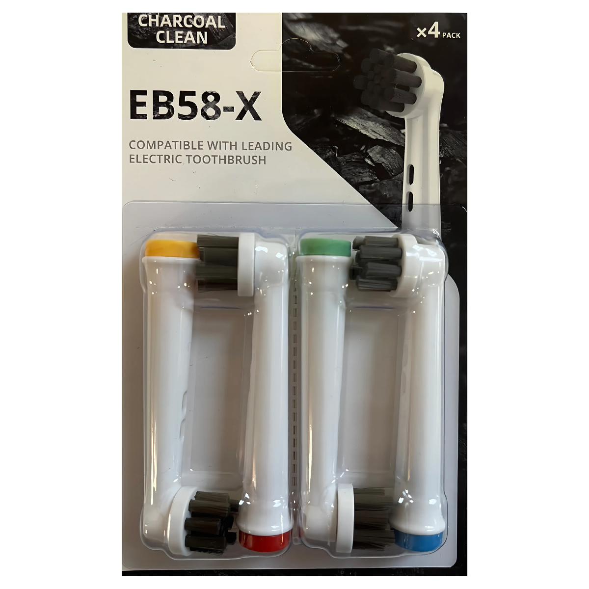Set van 8 Compatibele Opzetborstels voor Elektrische Tandenborstels Braun Oral-B – EB58X / EB18-P